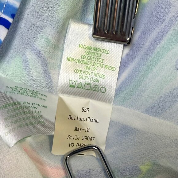 Lilly Pulitzer Lexi Slip Dress Multi Beach Please Print Size Medium EUC - Picture 7 of 11